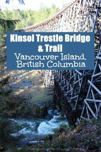 he spectacular historic Kinsol Trestle Bridge on Vancouver Island is part of the Cowichan Valley Trail and a reminder of mining and logging histories. #VancouverIsland #CowichanValley #Canada #trestlebridge