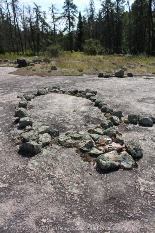 Petroform rock formation, possibly a turtle