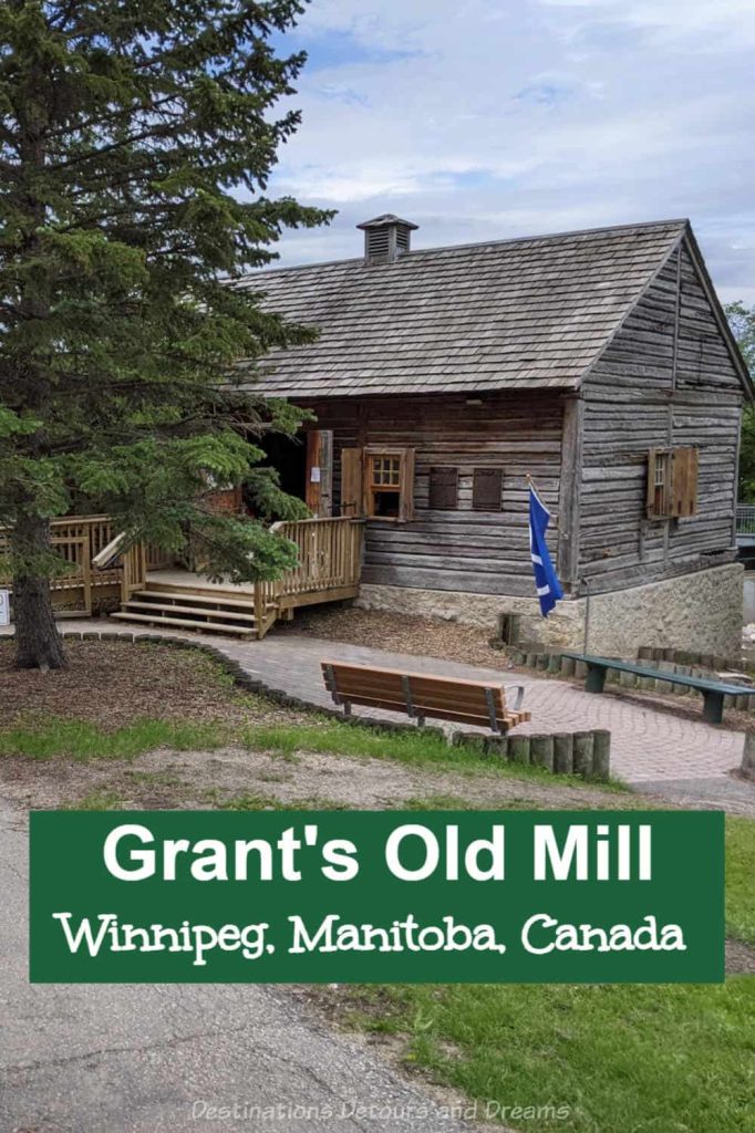 Grant's Old Mill - Replica of an 1829 water-powered mill in Winnipeg, Manitoba, Canada