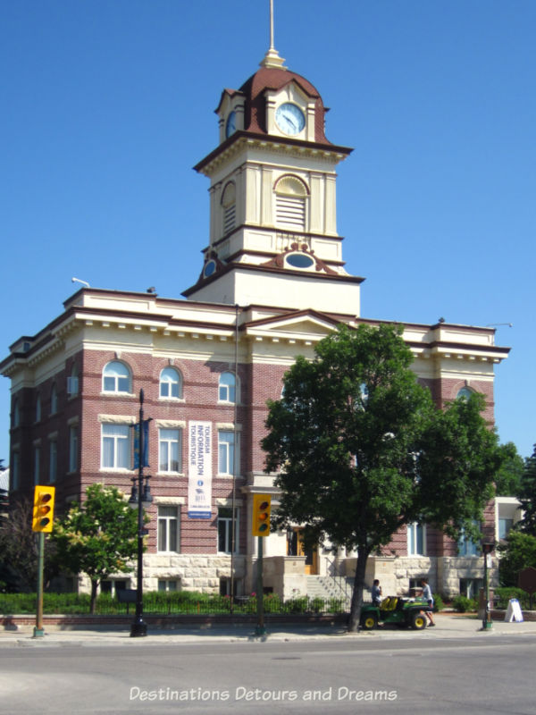 Red Brick building with domed tower