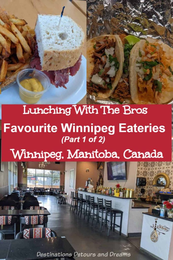 Lunching With The Bros Favourite Winnipeg Eateries Part 1 - Favourite lunch restaurants in Winnipeg, Manitoba, Canada Part 1 (A to K)